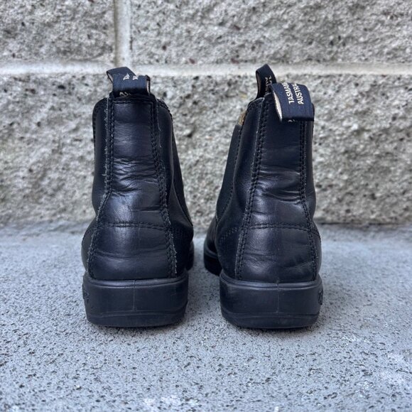 BLUNDSTONE Black Leather Chelsea Boots Womens US 7.5 AUS 4.5 Classic Boot #558 - Picture 4 of 10